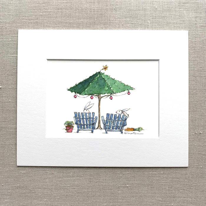 Being There Art Print