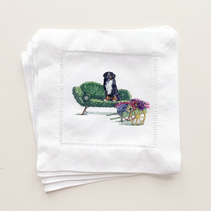 Bernese Mountain Dog Cocktail Napkins