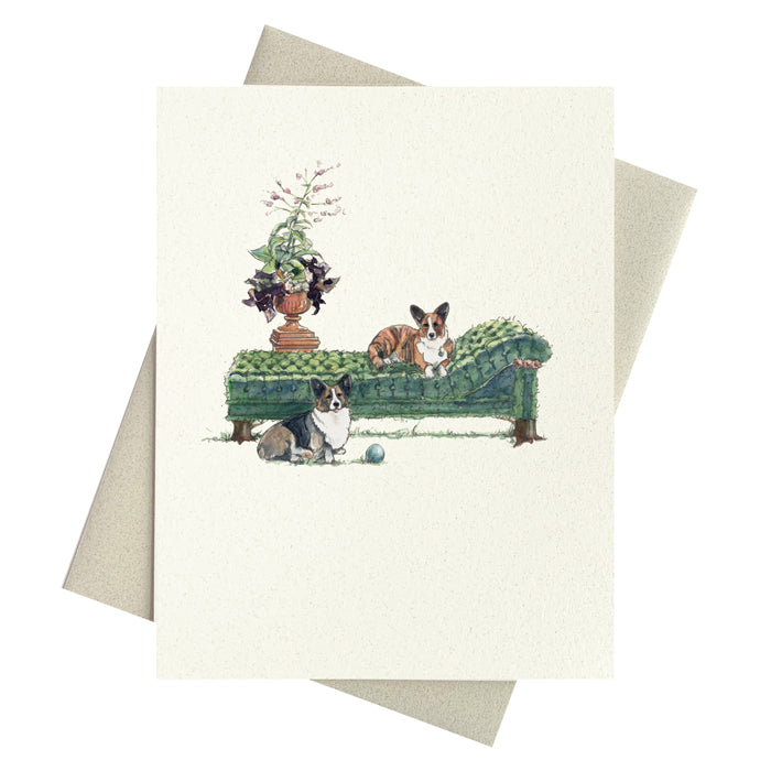 Corgi Notecard