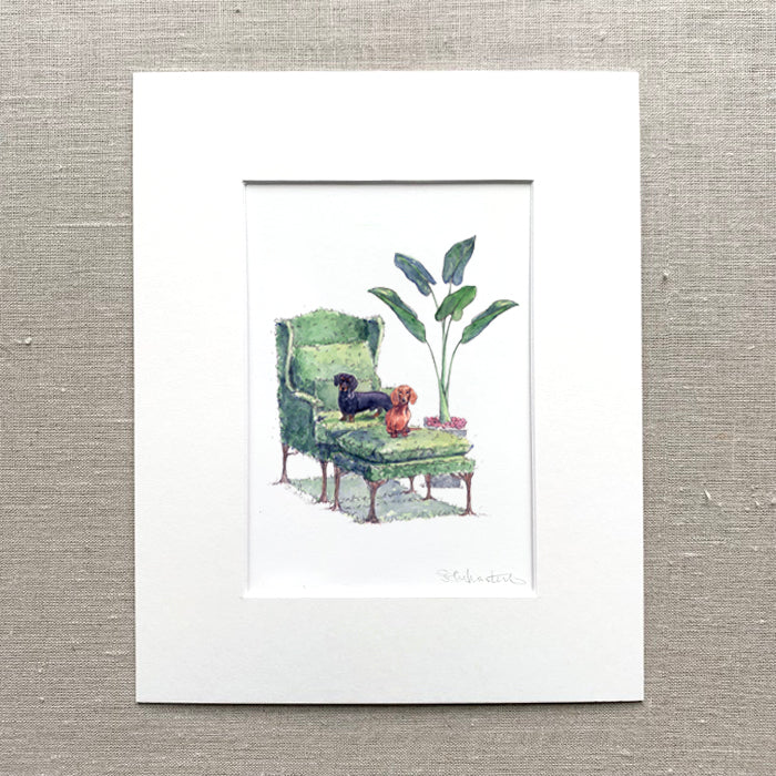 Dachshund Print