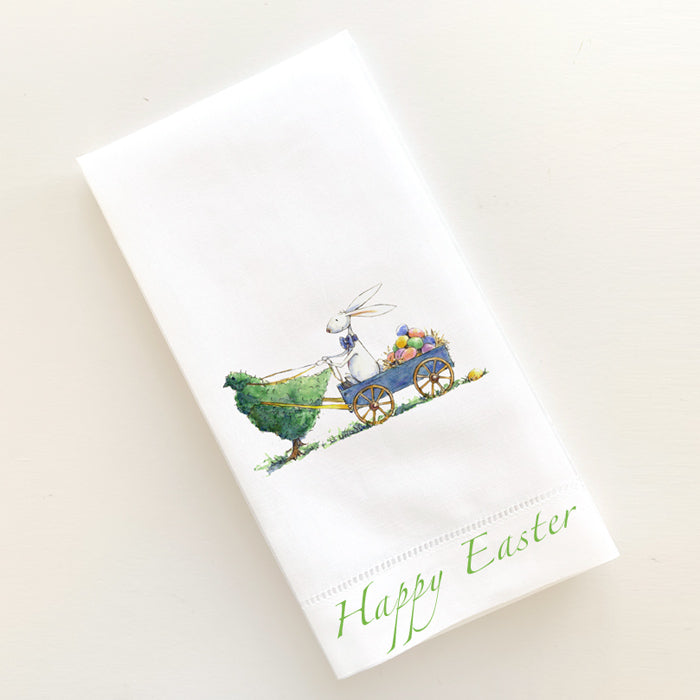 Bunny & Hen Guest Towel