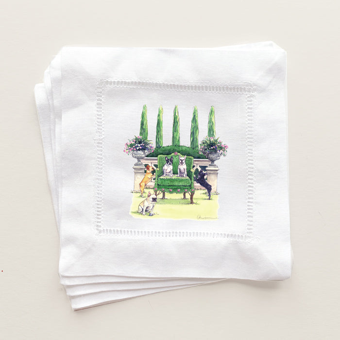 French Bulldog Cocktail Napkins