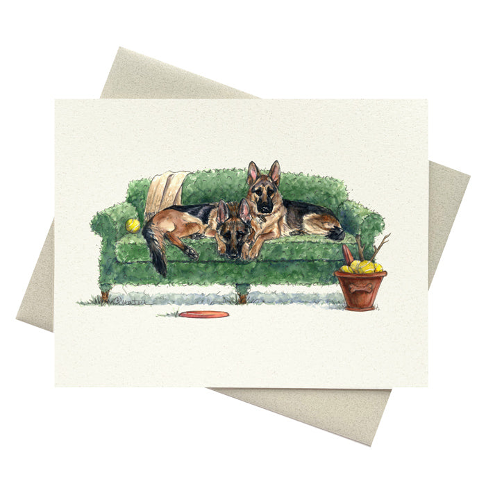 German Shepherd Notecard