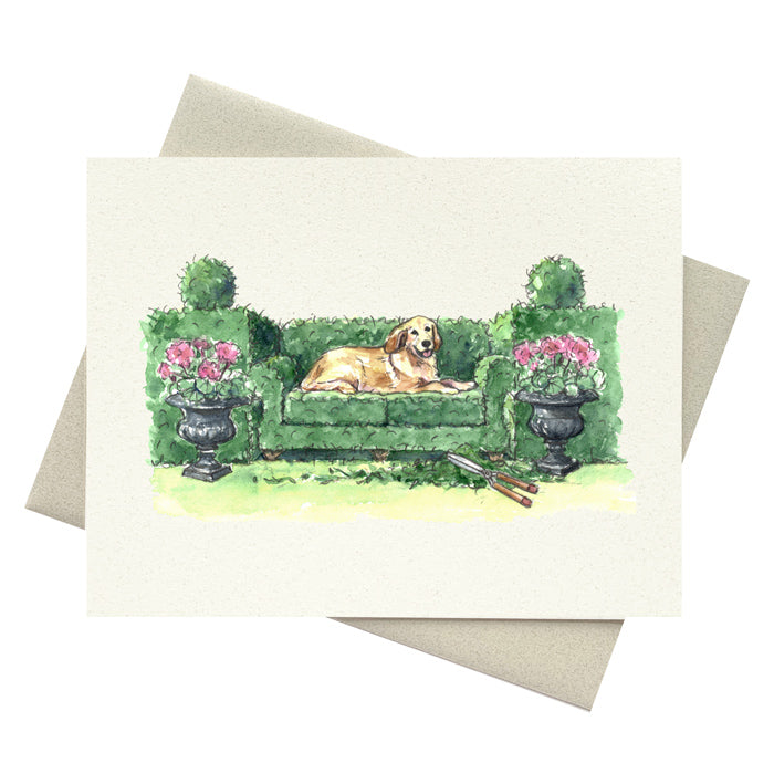 Golden Retriever Notecard