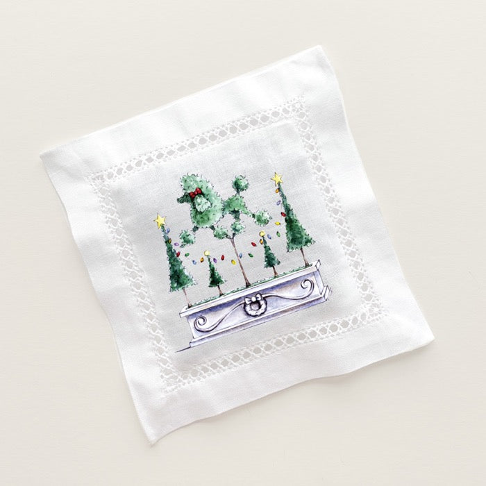 Holiday Poodle Lavender Sachet