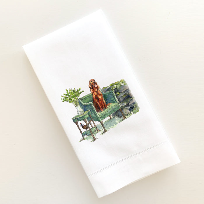 Irish Setter Guest Towel