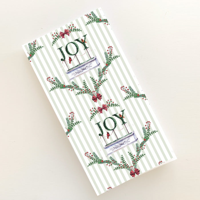 Holiday JOY Patterned Tea Towels