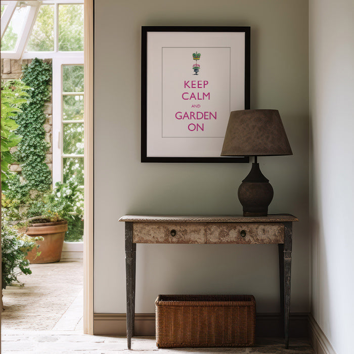 Keep Calm Art Print