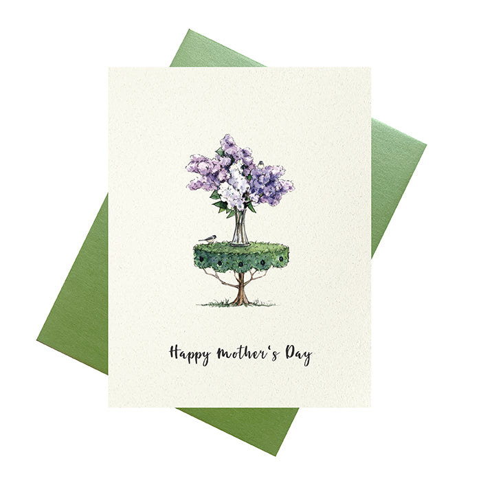 Lilac Mother's Day Greeting Card