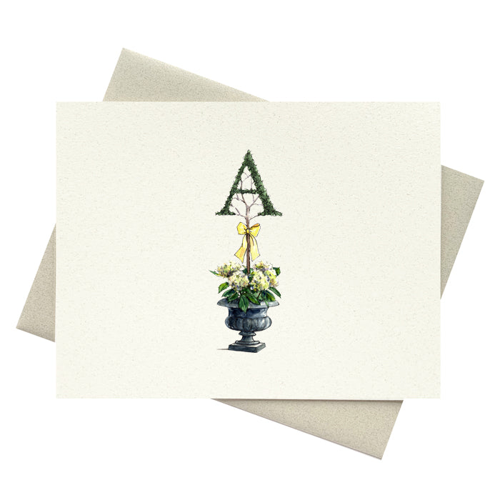 Monogram Notecard Set