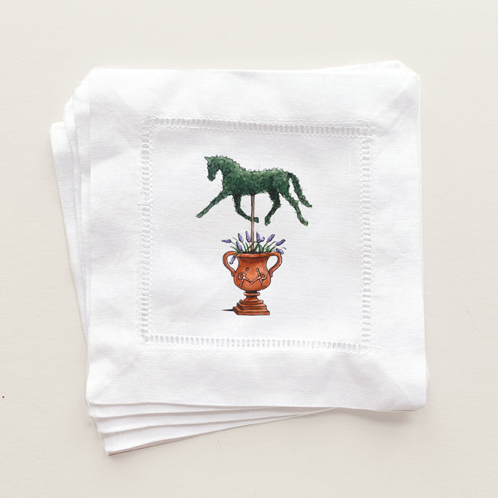 Trotting Horse Cocktail Napkins