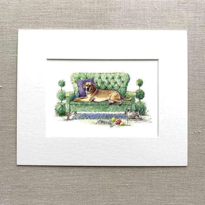 Yellow Lab Art