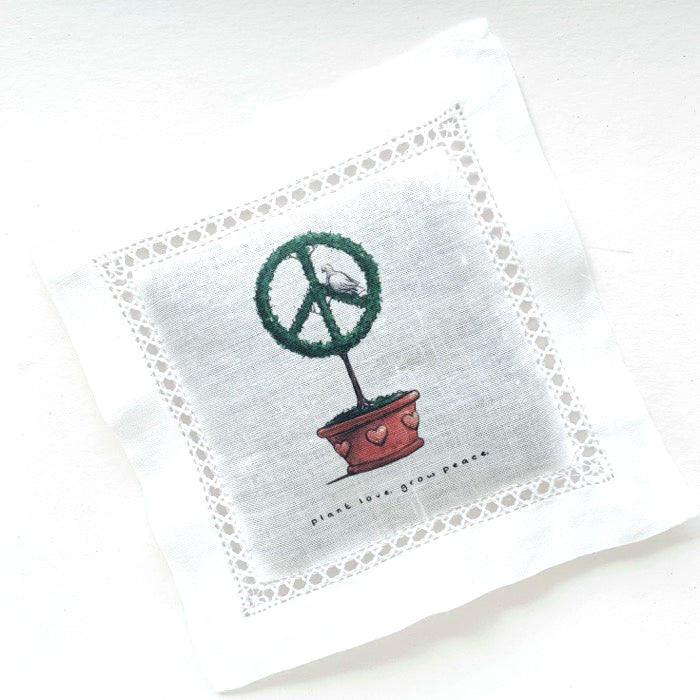 Peace Sign Lavender Sachet