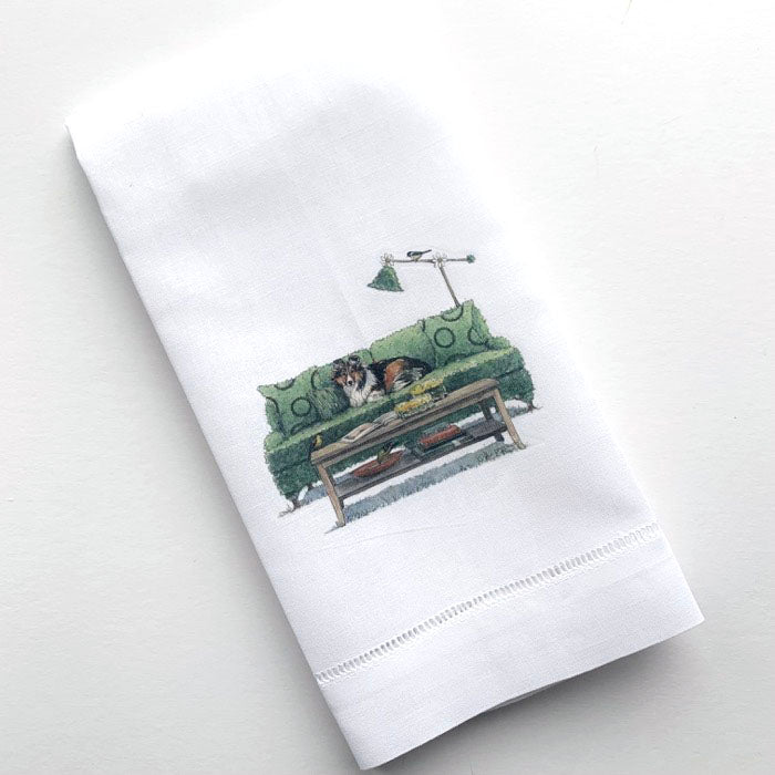 Sheltie Guest Towel