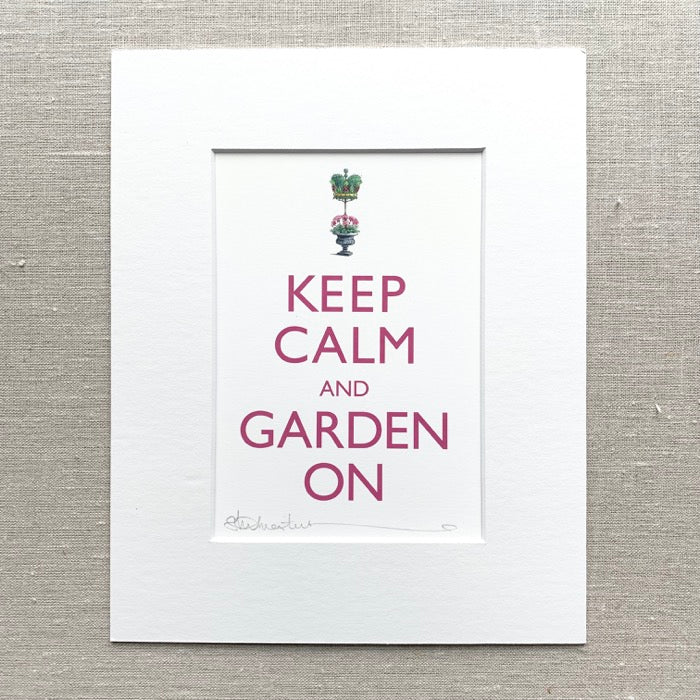 Keep Calm Art Print
