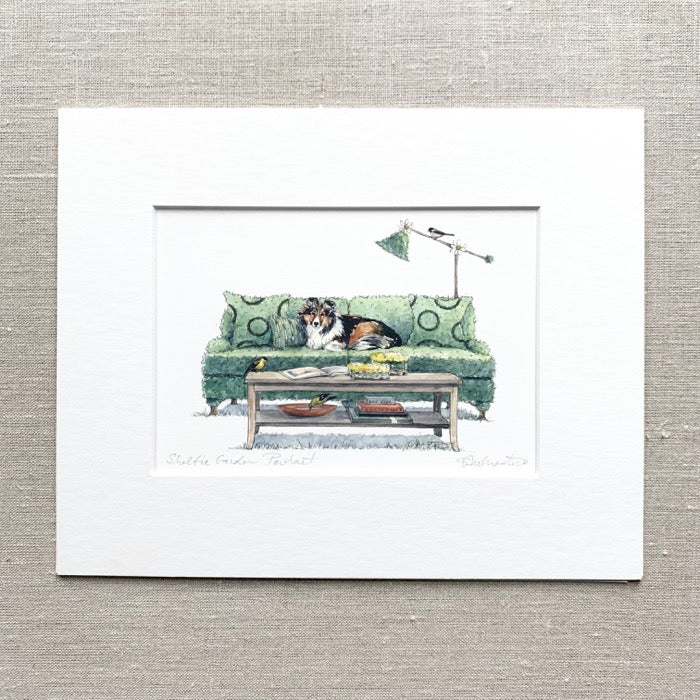 Sheltie Art Print
