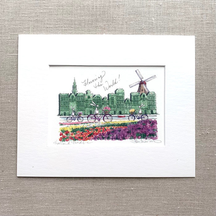 Holland Hedge Art Print