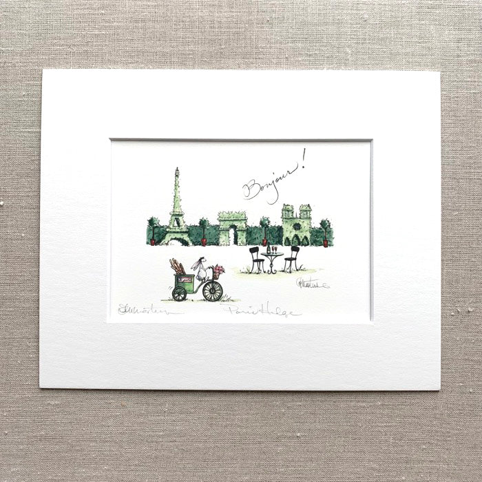 Paris Hedge Art Print