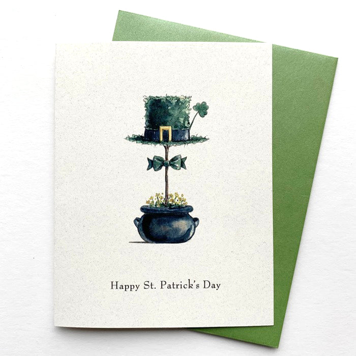 Leprechaun Hat Greeting Card