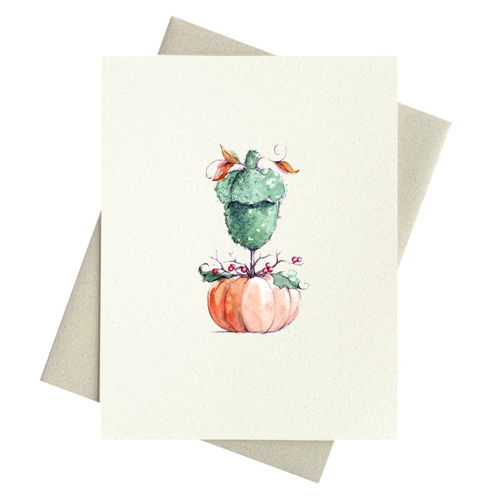 Acorn-Topiary-Notecard