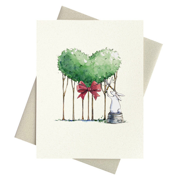 Thinking of You Valentine Blank Notecard
