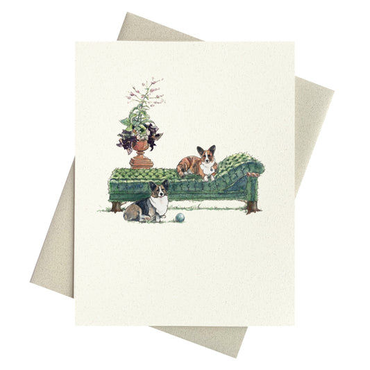 Corgi Notecard