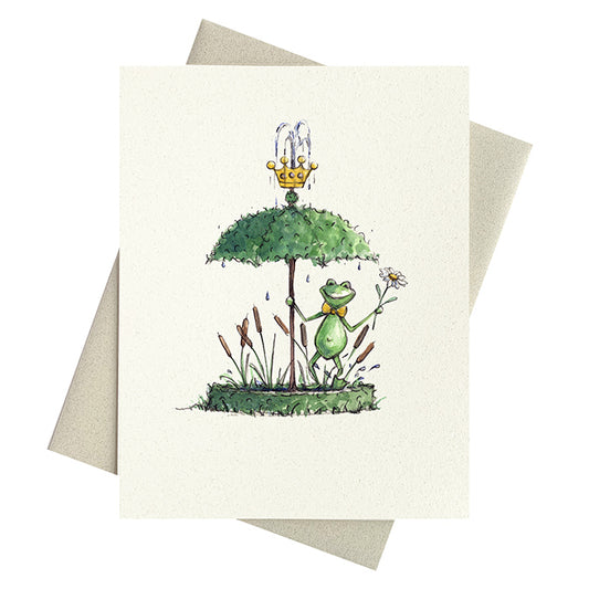 Frog Prince Notecard