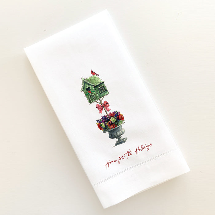 Home for the Holidays Guest Towel