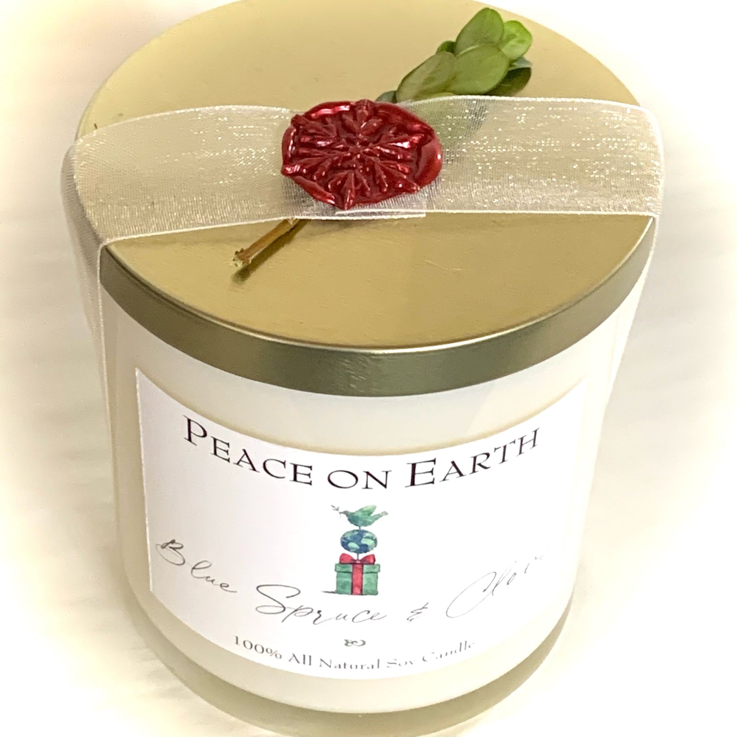 Peace on Earth Candle