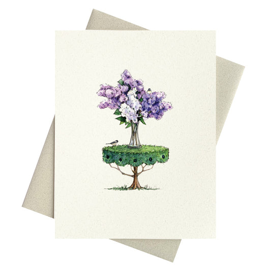 Lilac Bouquet Notecard