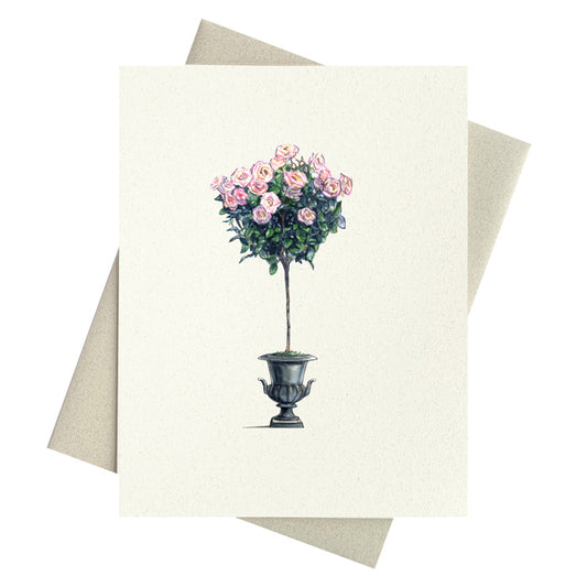Rose Topiary Notecard