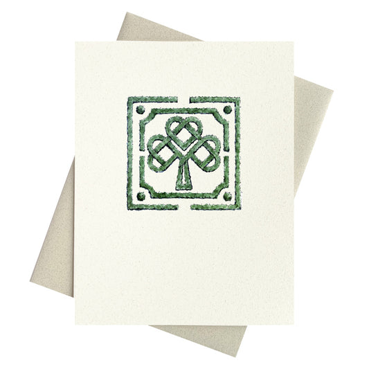 Shamrock Knot Notecard