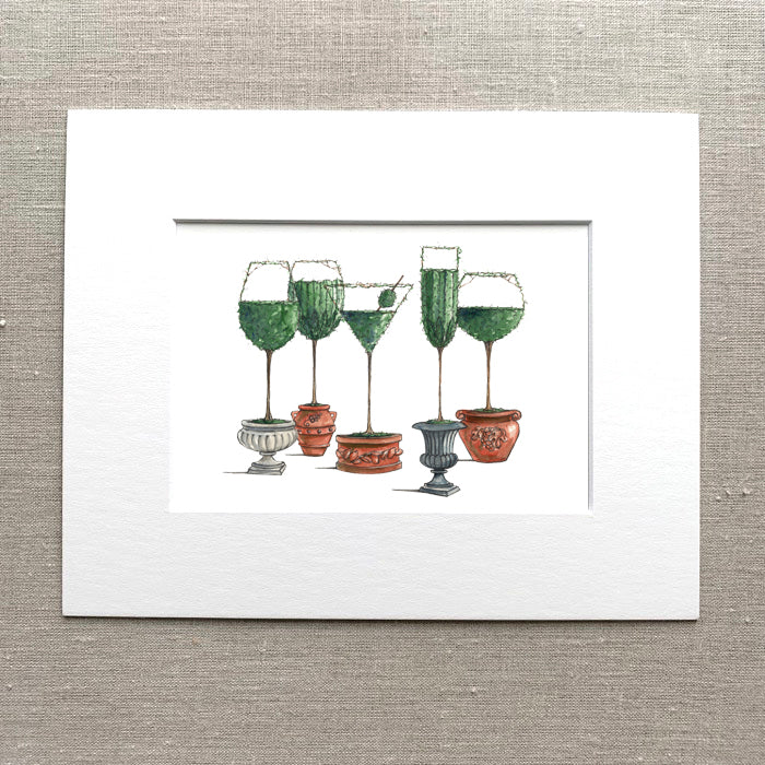 Stemware Art Print