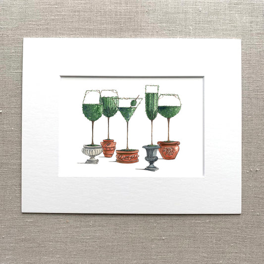 Stemware Art Print