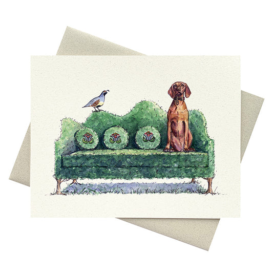 Vizsla Notecard