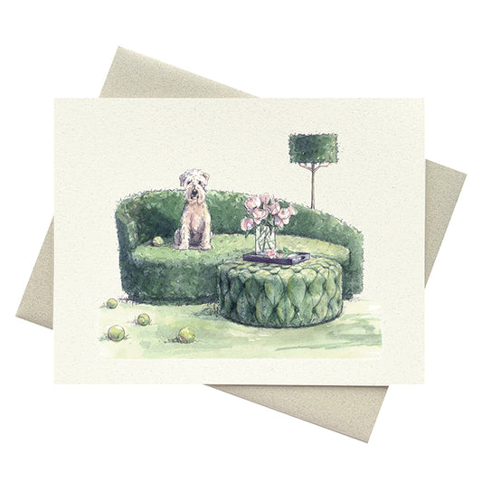 Wheaten Terrier Notecard