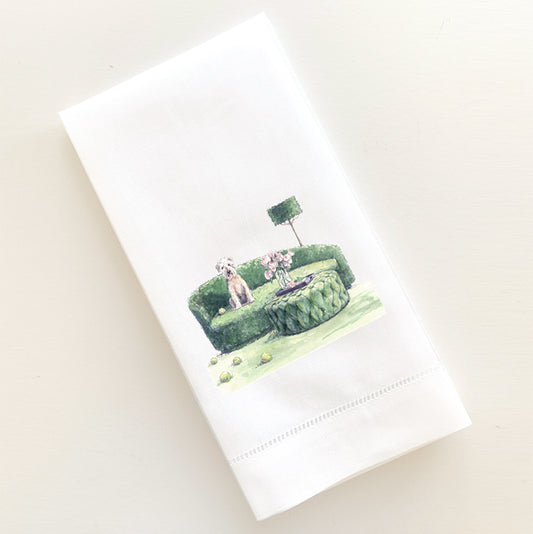 Wheaten Terrier Linen Towel