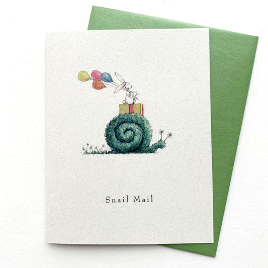 Snail Mail Belated Greeting Card