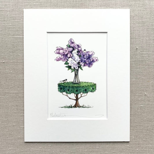 Lilac Bouquet Art Print