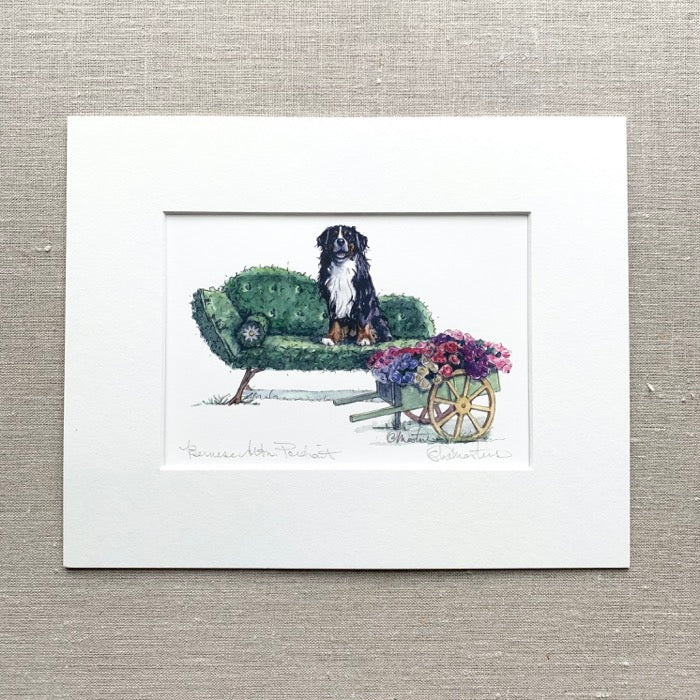 Bernese Mountain Dog Art Print