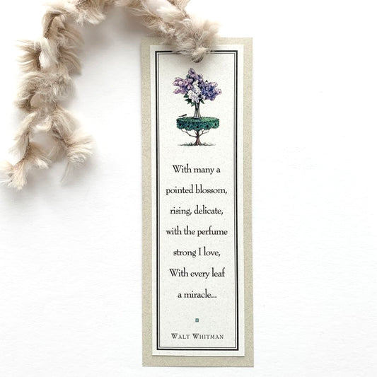 Lilac Bouquet Bookmark